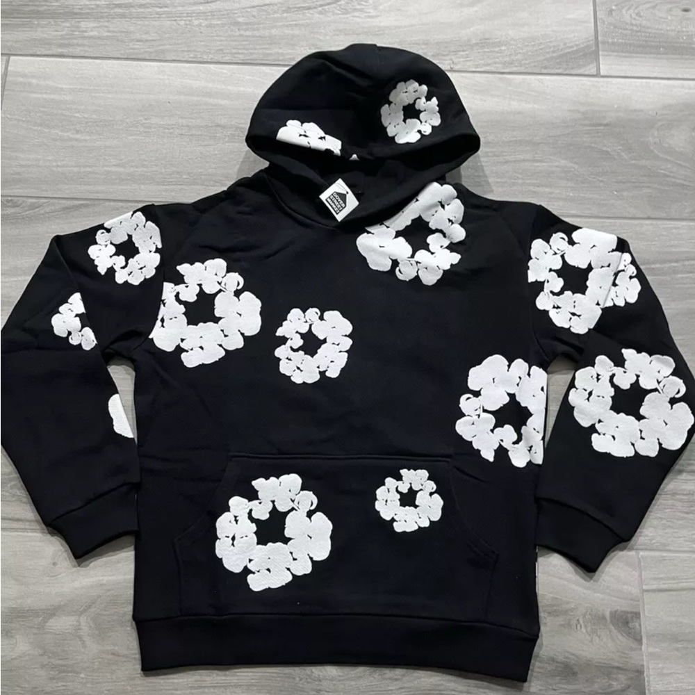 *BRAND NEW* Denim Tears “BLACK”  Hoodie - Ready To Ship🚚💨 (Size S)